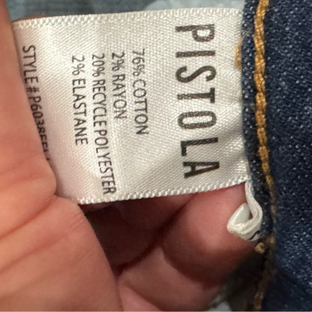 Pistola distressed raw hem skinny ankle jeans ❤️ - Picture 6 of 8